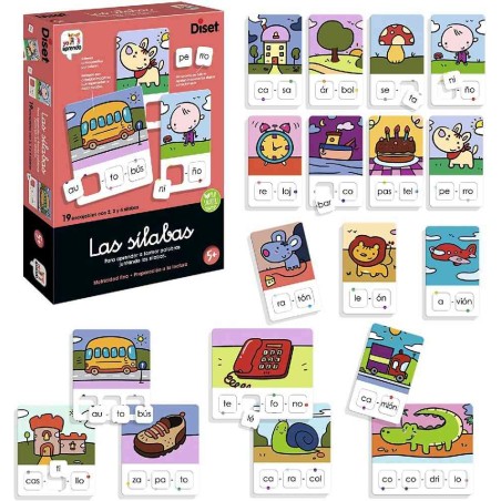 JUEGO EDUCATIVO LAS SILABAS - YO APRENDO
