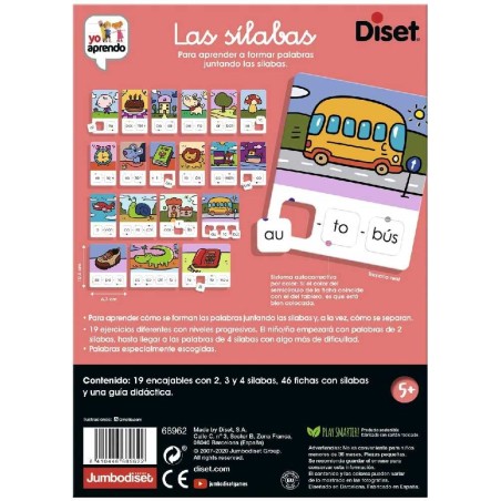 JUEGO EDUCATIVO LAS SILABAS - YO APRENDO