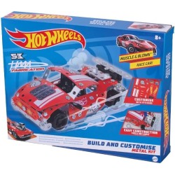 Hot Wheels - Kit de metal para construir