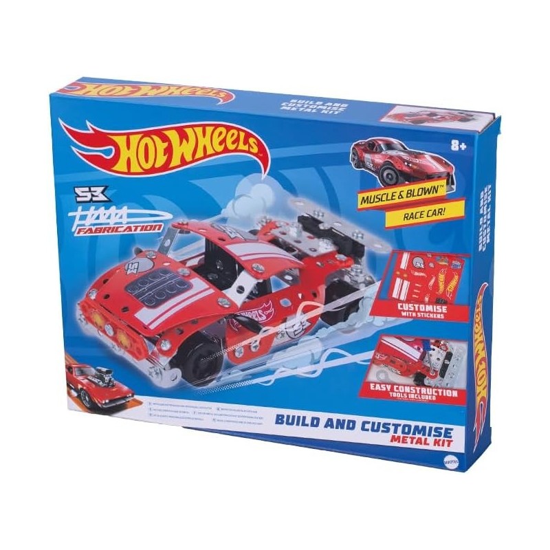 Hot Wheels - Kit de metal para construir