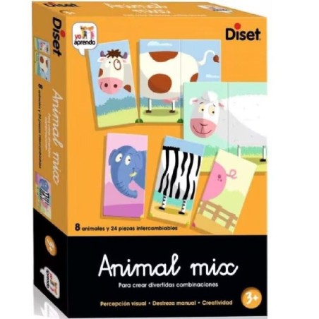 JUEGO EDUCATIVO ANIMAL MIX