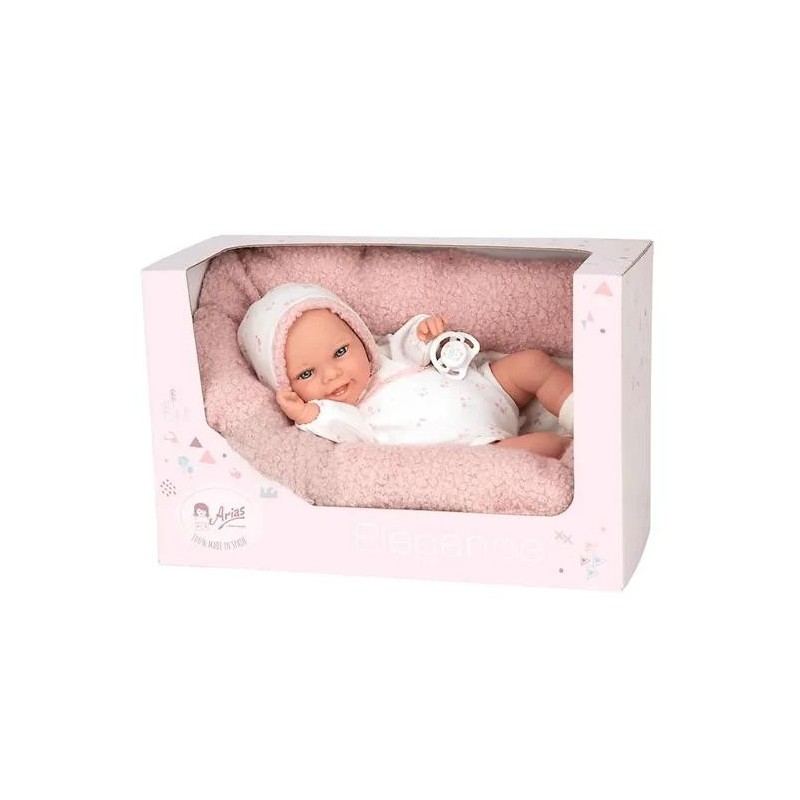 Muñeca Elegance Babyto Rosa 35 cm con Al