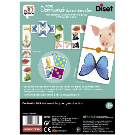 YO APRENDO - DOMINO FOTO DE LOS ANIMALES