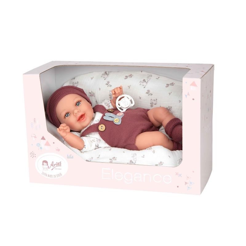 Muñecas Arias Elegance Gadi Granate con 