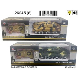 Tanque R/C 27 cm C/LUZ Y SONIDO