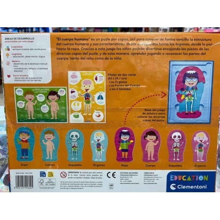Juego educativo- el cuerpo humano