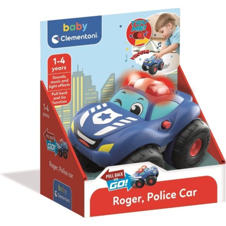 Coche policia acrobacias