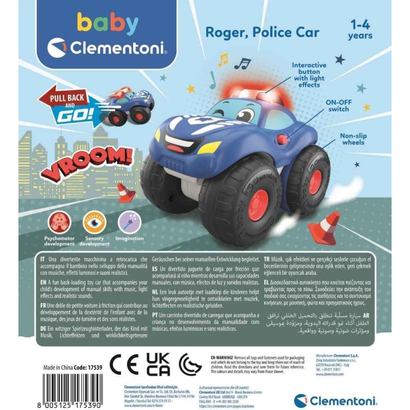 Coche policia acrobacias