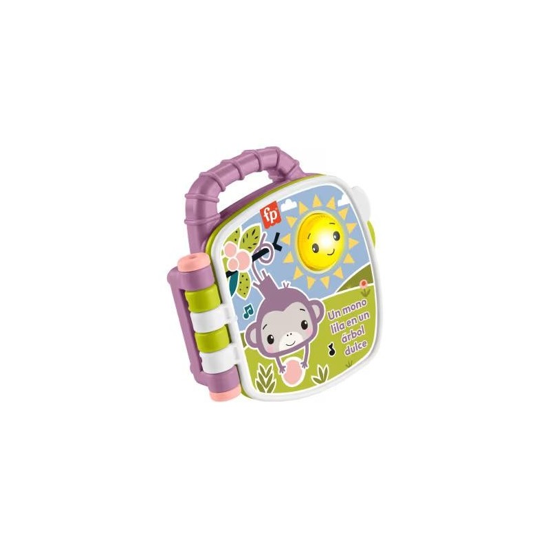 Fisher Price Libro Cuento Musical Morado
