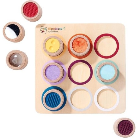 EH Tablero madera táctil Montessori