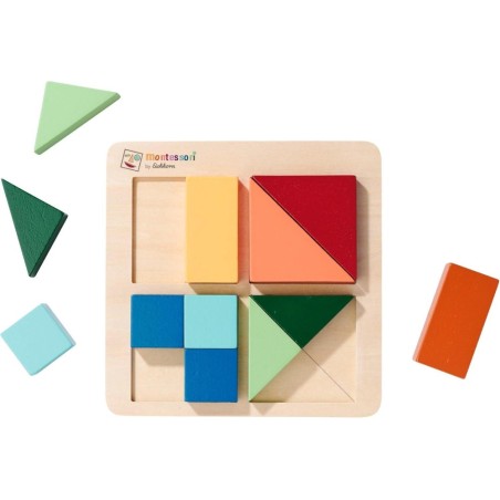 EH Puzzle formas madera Montessori