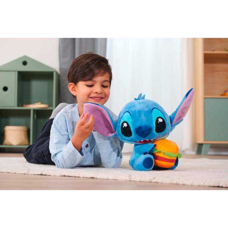 Disney Stitch con hamburguesa 25 cm