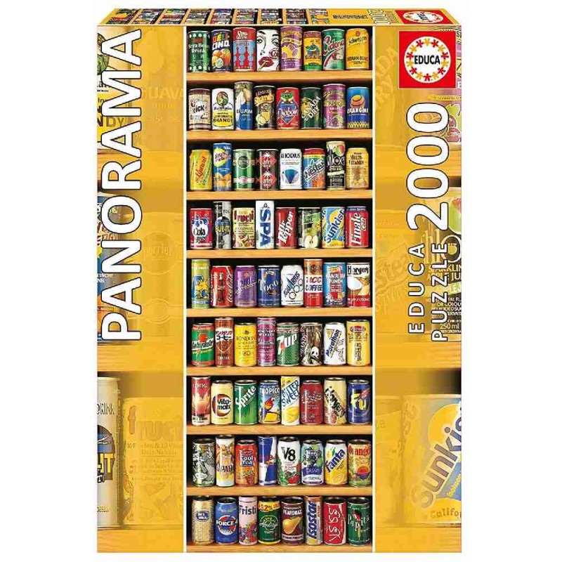 PUZZLE LATA SOBRE LATA 2000PZ