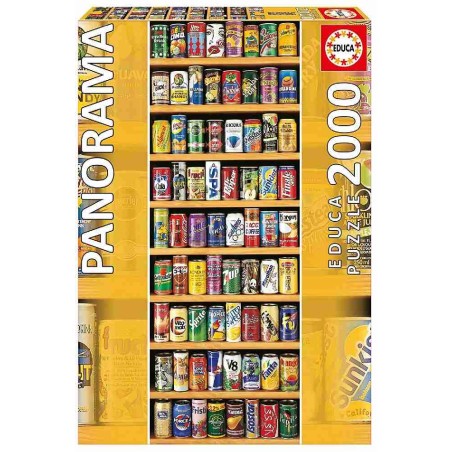 PUZZLE LATA SOBRE LATA 2000PZ