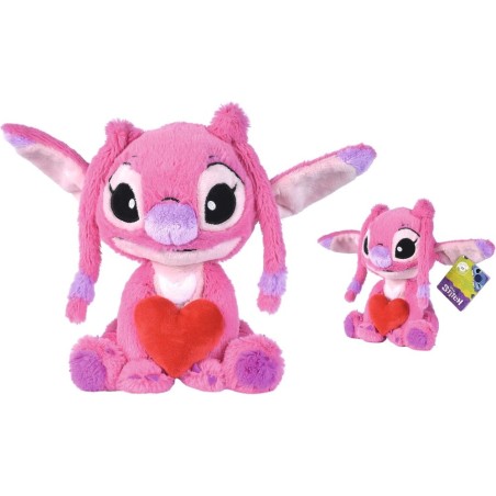 Peluche Angel con corazon 25 cm
