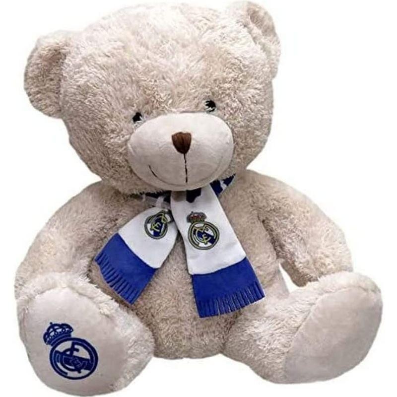 oso de peluche blanco con bufanda RM