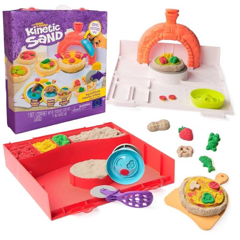 Kinetic Sand SquishPizza