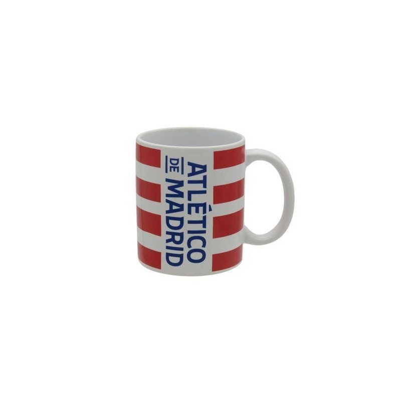 Atlético de Madrid taza cerámica rojibla