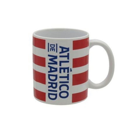 Atlético de Madrid taza cerámica rojibla