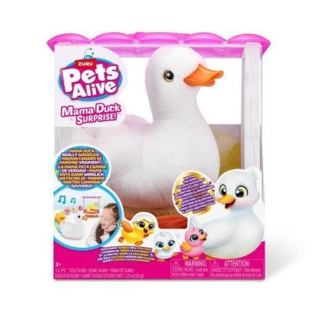Pets Alive Peluche Mama Pato y Bebes Sor