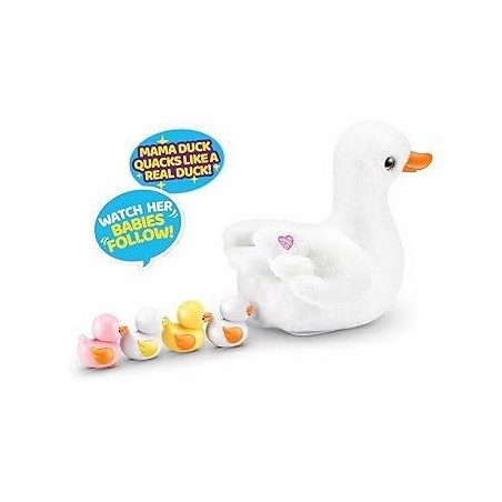 Pets Alive Peluche Mama Pato y Bebes Sor