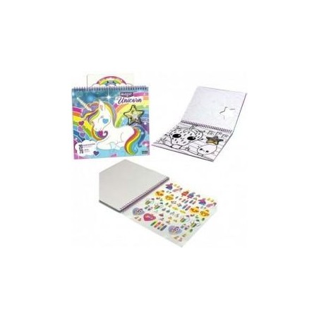 Girabrilla book magic unicorno