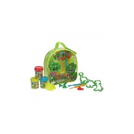 Mochila Dinosaurio Set Plastilina