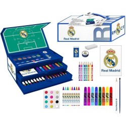 Set Coloreable Maletín Real Madrid