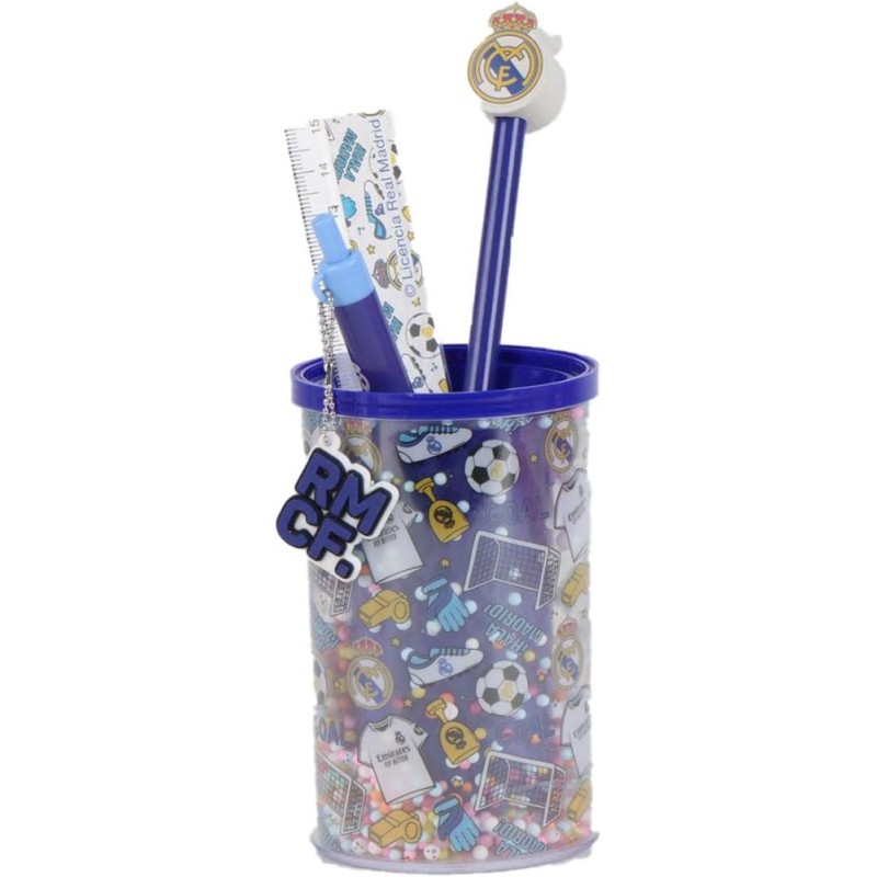 Set De Papelería Portalápices Real Madri