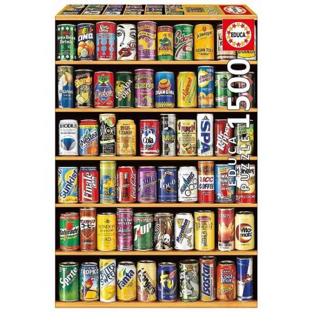 Puzzle 1500 latas