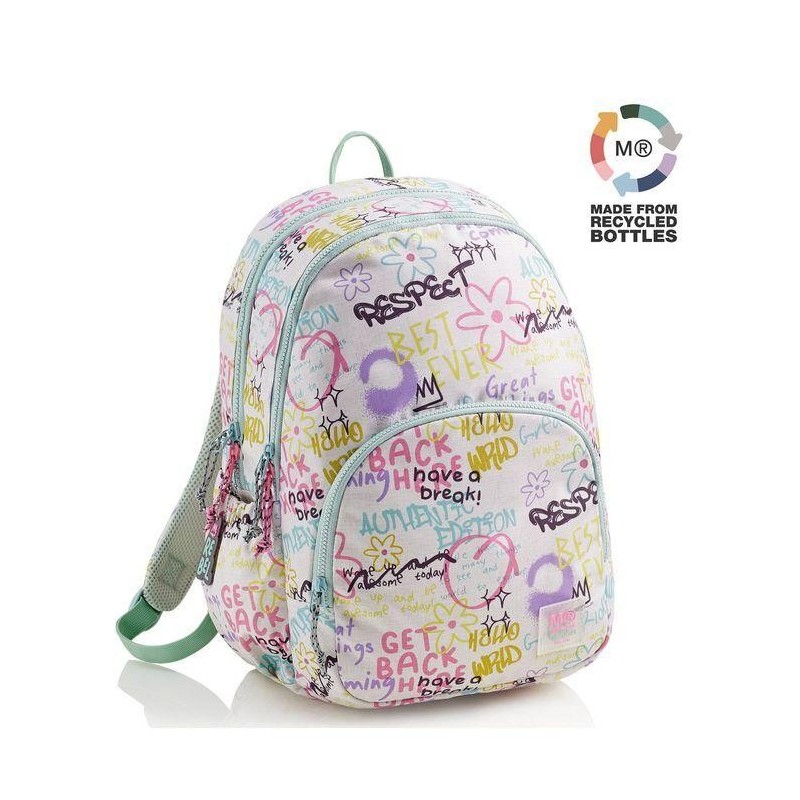 Mochila Triple Oslo Reciclado Rebel