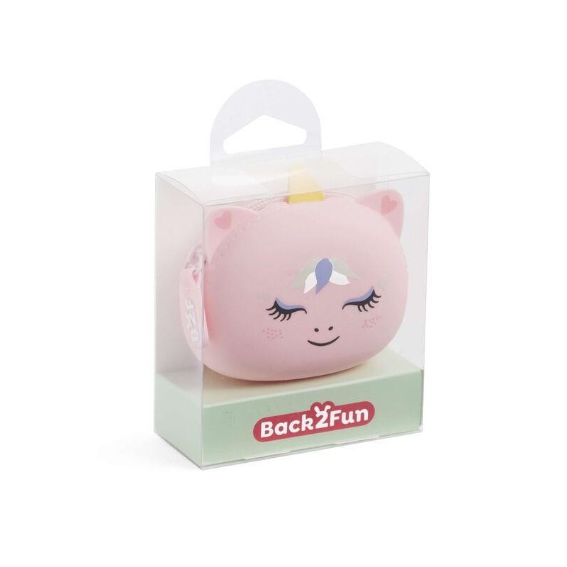 Monedero Silicona Puppies Unicornio 