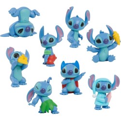 FIGURA STITCH 5 CM - Pack 8 figuras