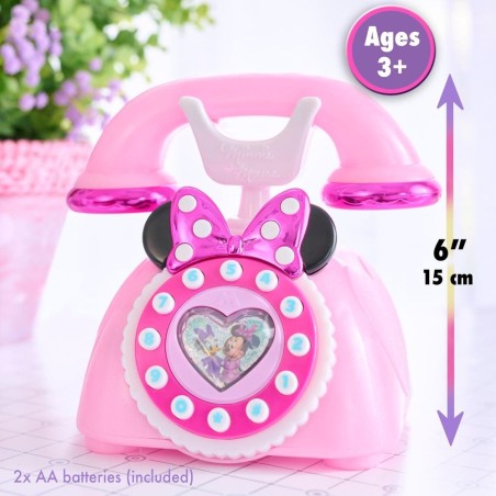 Teléfono giratorio de Minnie Mouse