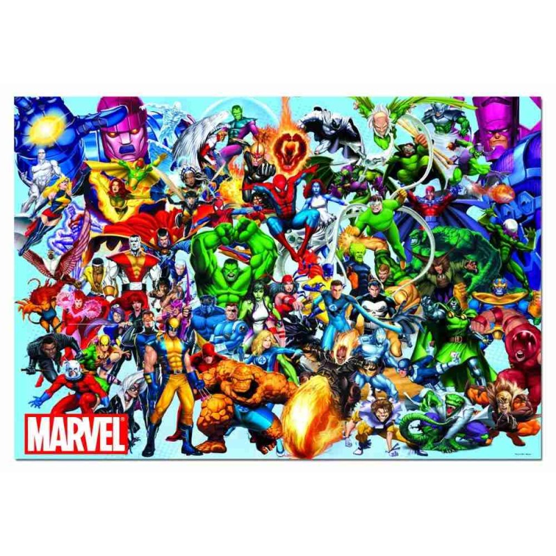 Puzzle 1000 los héroes de marvel