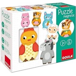 Puzzle Magnético Intercambiable Granja