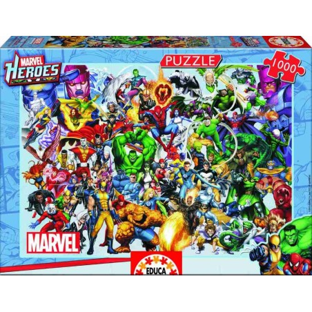Puzzle 1000 los héroes de marvel