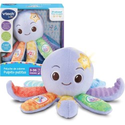 Peluche de colores Pulpito patitas