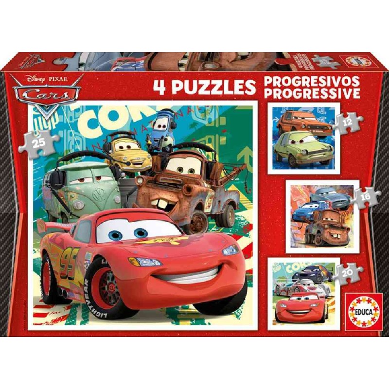 Progresivos Cars 2 12-16-20-25