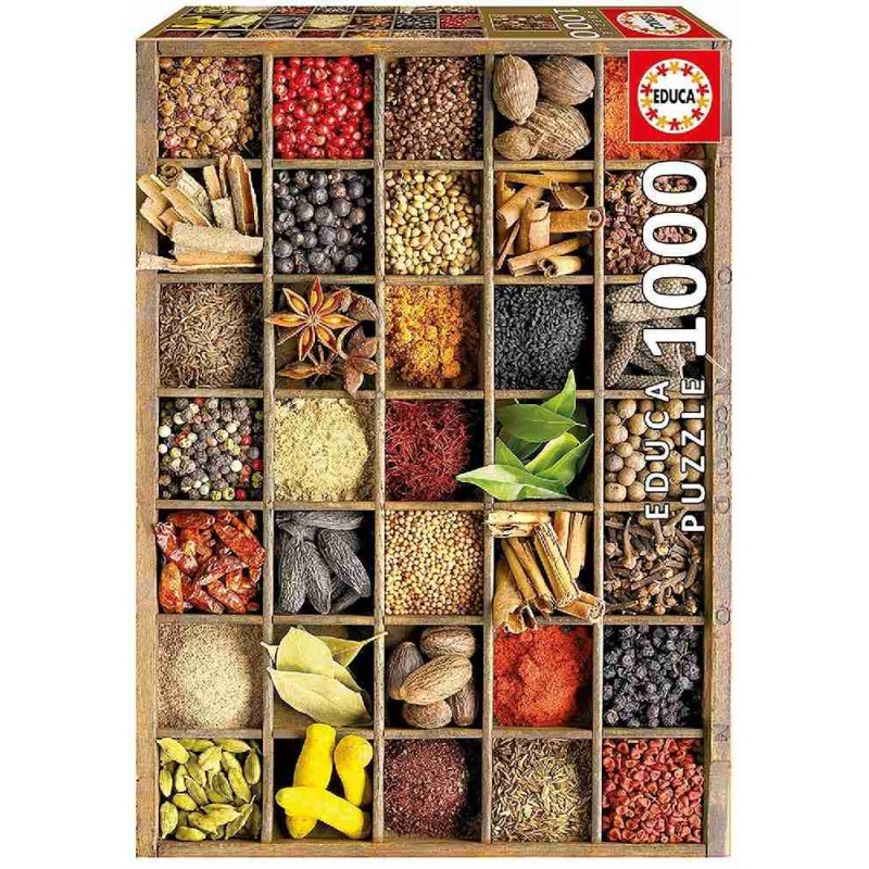 Puzzle 1000 especias