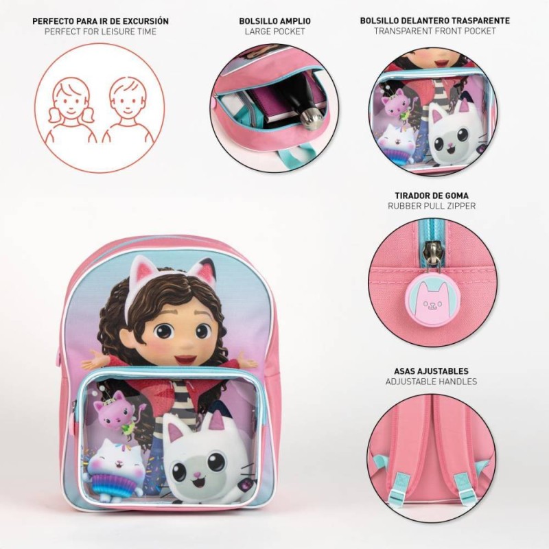 Mochila Casa Muñecas Gabby´s Dollhouse