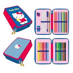 Plumier Doble Hello Kitty Estuche