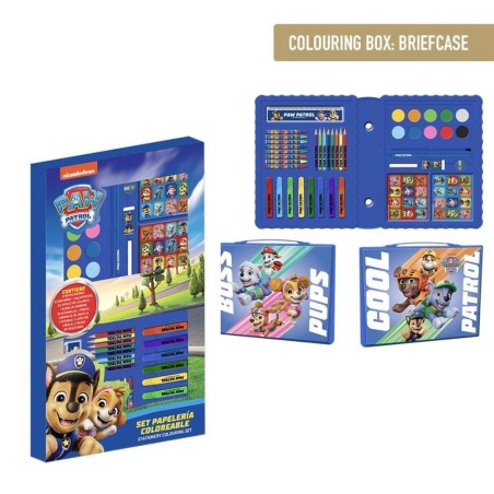 Set de Papelería Coloreable Paw Patrol 