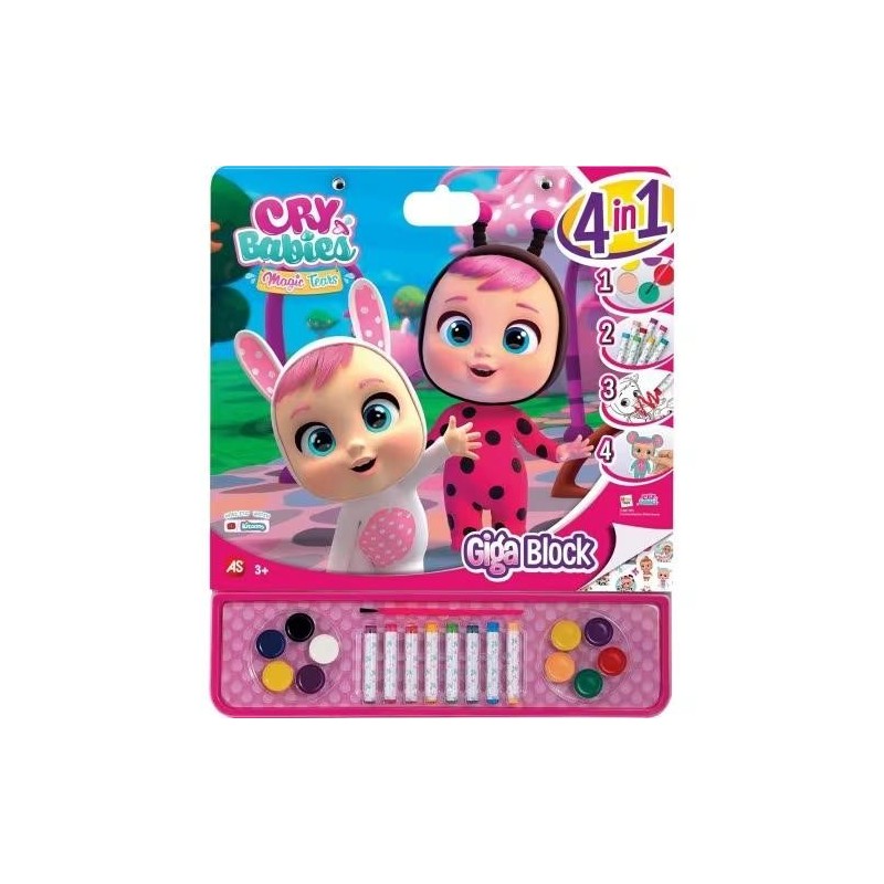 Mega Block Actividades Cry Baby 4 en 1 