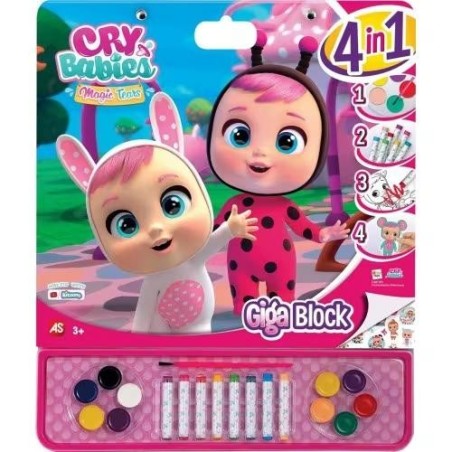 Mega Block Actividades Cry Baby 4 en 1 