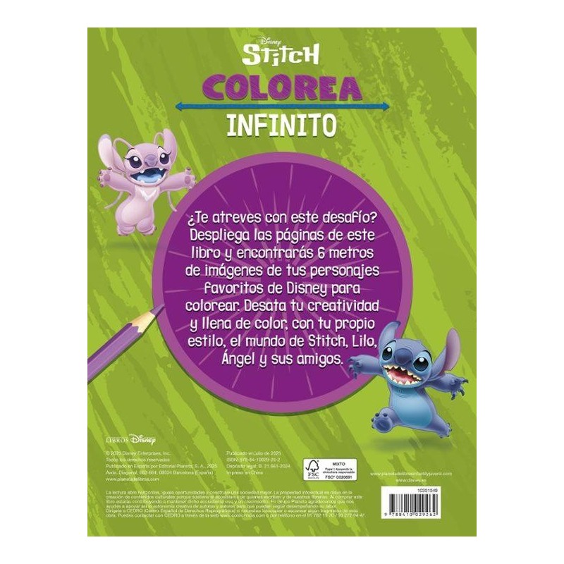 STITCH. COLOREA INFINITO