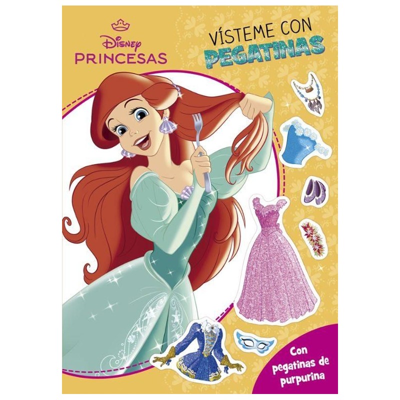 PRINCESAS. VÍSTEME CON PEGATINAS 3
