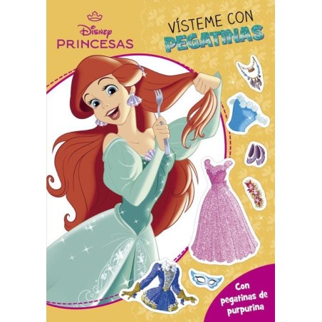 PRINCESAS. VÍSTEME CON PEGATINAS 3