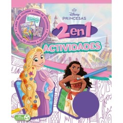 PRINCESAS. ACTIVIDADES 2 EN 1