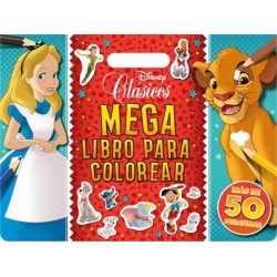 CLÁSICOS DISNEY. MEGALIBRO PARA COLOREAR
